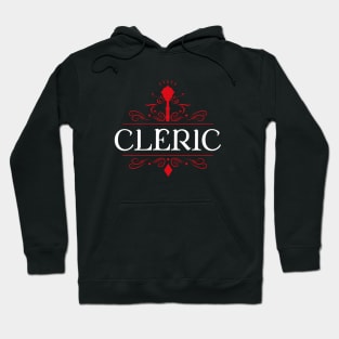 Cleric Game Night Uniform Tabletop RPG Character Classes Series Hoodie